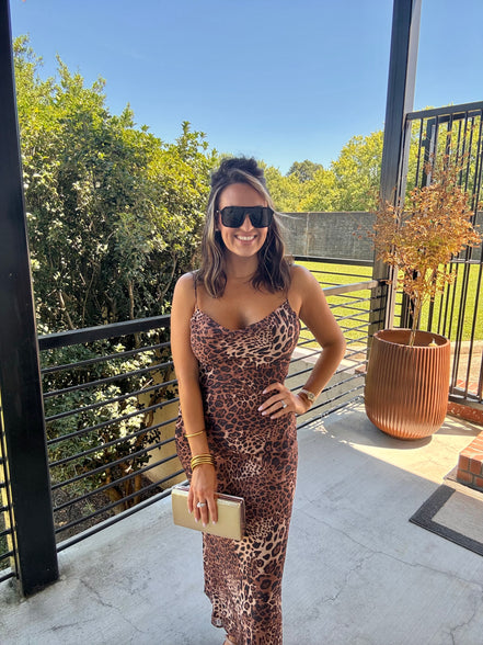 Leopard me pretty dress