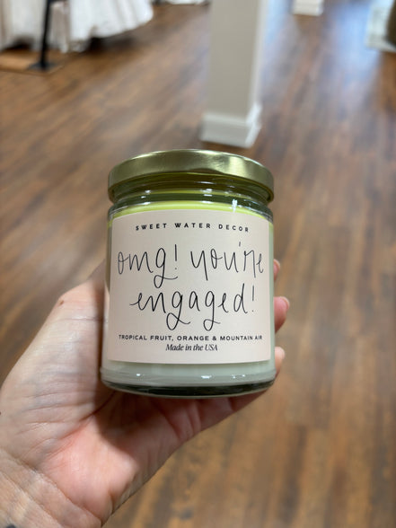 Omg You’re Engaged Candle