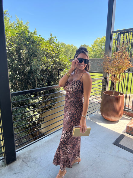 Leopard me pretty dress