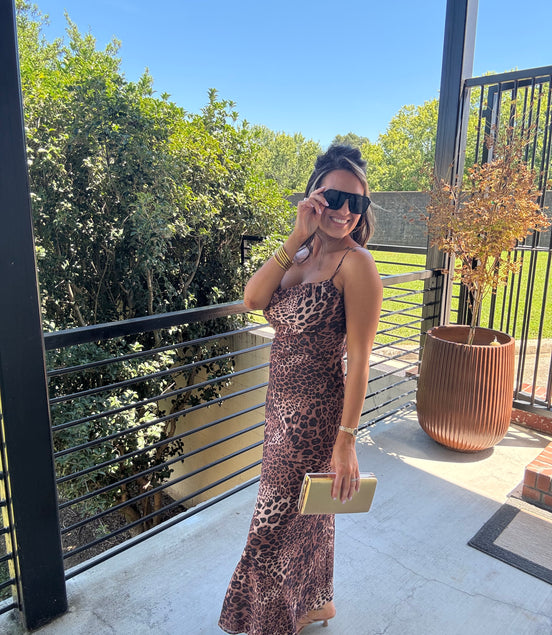 Leopard me pretty dress